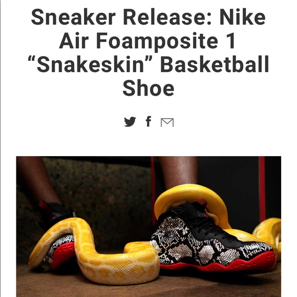 Nike Foamposite basketball sneakers - Picture 4 of 9